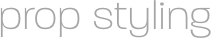 prop styling